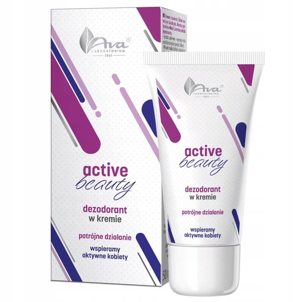 AVA ACTIVE BEAUTY -voidedeodorantti TRIPLE VAIKUTTEINEN 50 ml