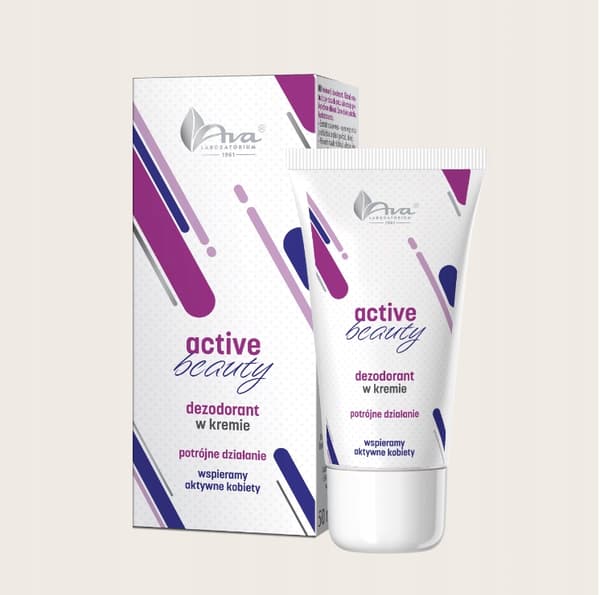 AVA ACTIVE BEAUTY -voidedeodorantti TRIPLE VAIKUTTEINEN 50 ml