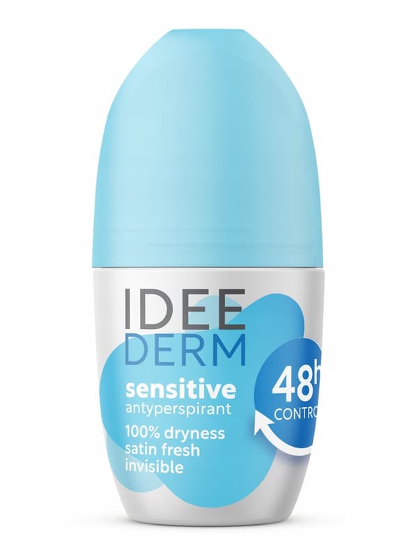IDEE DERM antiperspirantti herkälle iholle 48h roll-on 50 ml