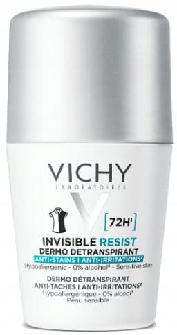 VICHY HOMME DEO antiperspirant roll-on mot märken 72 timmar 50 ml