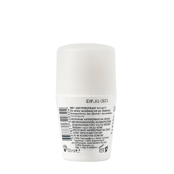 VICHY antiperspiranttipallo herkälle iholle 50 ml