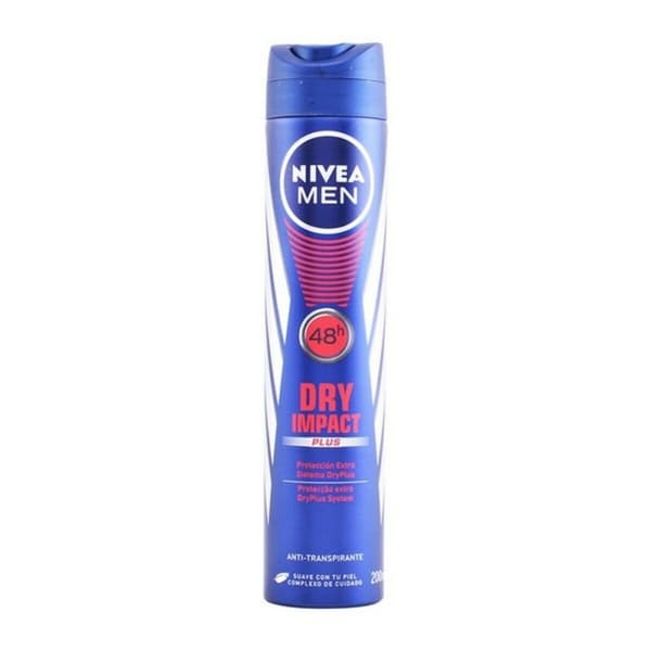 Spray Deodorant Men Dry Impacto Nivea - 200 ml