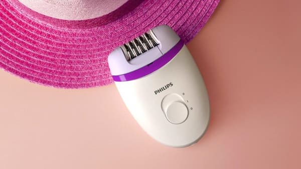 Philips Satinelle Essential BRE225/00 epilator Lilla, hvid