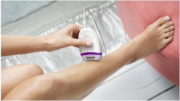 Philips Satinelle Essential BRE225/00 epilator Lilla, hvid
