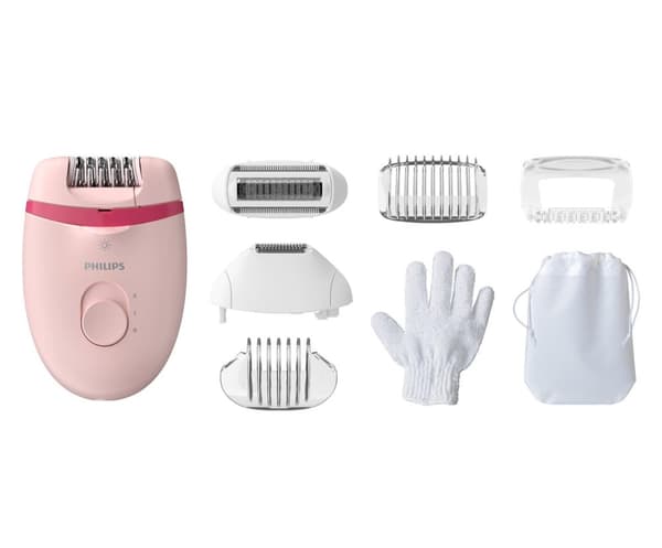 Philips Satinelle Essential BRE285/00 epilator Pink