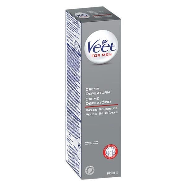 Hårborttagningskräm för män Veet Sensitive Skin 200 ML