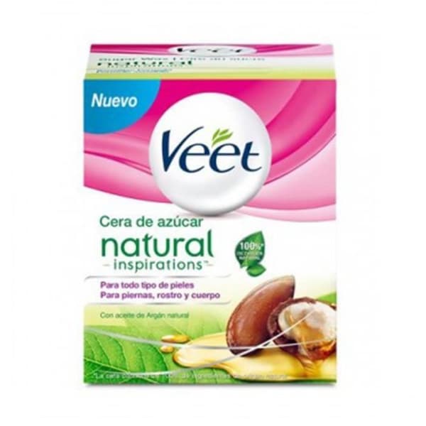 NATURLIGT DEPILATORIA HÅRVAXAR MED SOCKERBAS 250ML