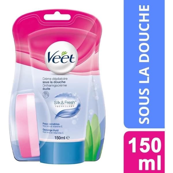 VEET Hair Removal Cream I duschen - Sensitive Skin 150ML