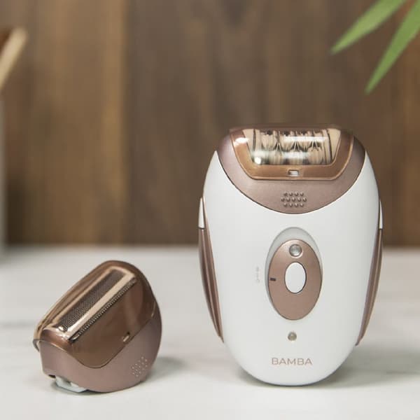 Cecotec Epilator with lithium battery and 2 heads.