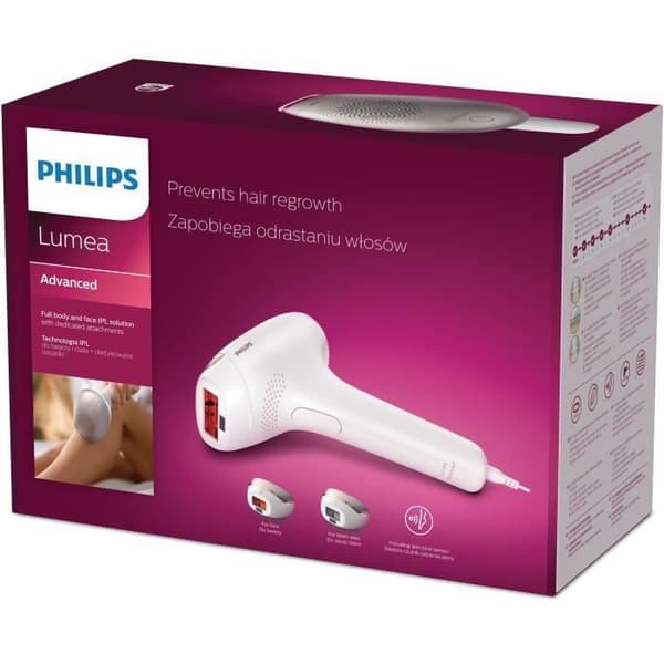 Philips Lumea Advanced SC1998-00, Ivory, IPL, 15 min, 2,5 min, 4 min, 2 min