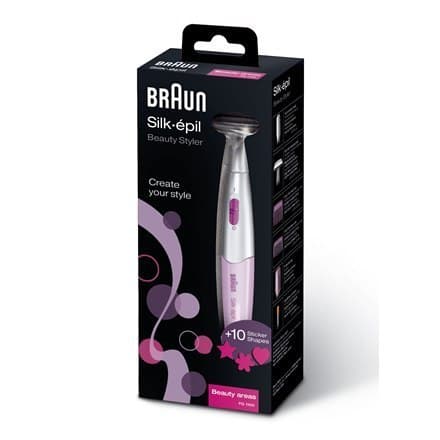 Braun | Parranajokone | SilkFinish FG1100 | Käyttöaika (max) min | Tehotasojen lukumäärä 1 | AAA | Vaaleanpunainen