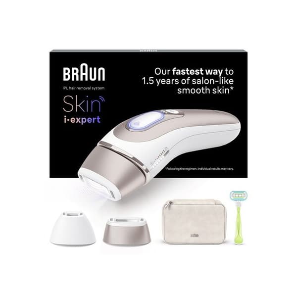 Pulsed Light Epilator - BRAUN - SKIN I-EXPERT PL7147 - Vit och brons