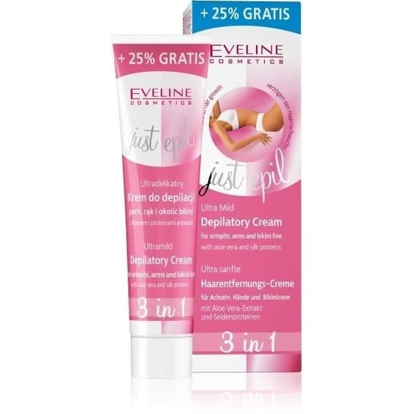 Eveline JustEpil Ultra Mild Depilatory Cream 3in1