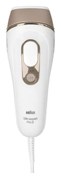 Miniatyrbillede 5 af 7: Braun Silk-expert Pro PL5356 Intens pulserende lys (IPL) Guld, Hvid