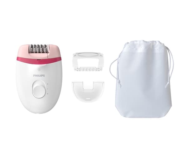 Philips Satinelle Essential BRE255/00 epilator Rosa, Vit