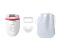 Miniatyrbild 1 av 2: Philips Satinelle Essential BRE255/00 epilator Rosa, Vit