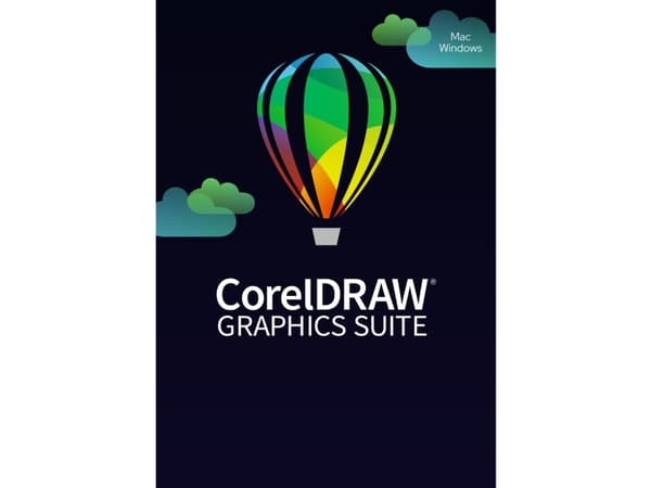 Corel CorelDraw Graphics Suite 365 (2023), grafiikkaeditori, saksa, 1 lisenssi(t), Cash, Graphics Suite 365 (2023), Windows 10, Windows 11