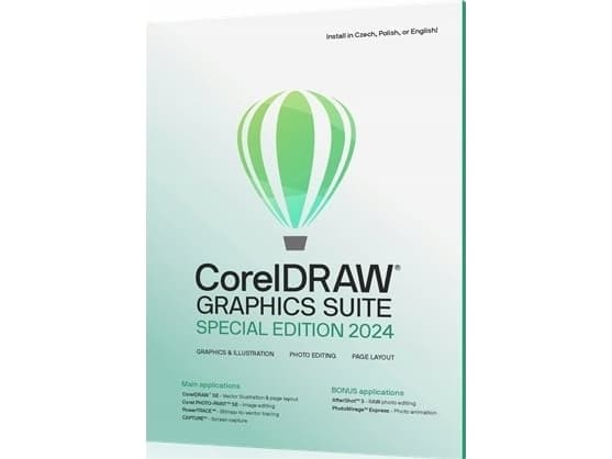 CorelDRAW Graphics Suite 2024 Special Edition - Bokspakke - 1 bruker - Win, Mac - Polish