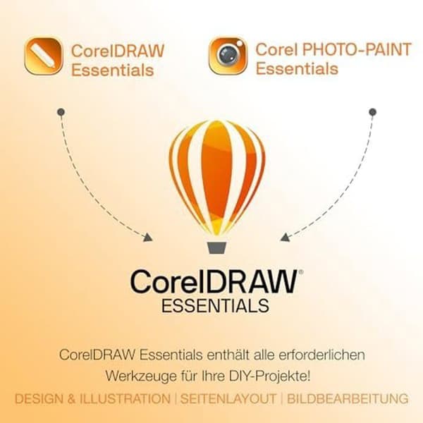 Corel CorelDRAW Essentials 2024, Grafisk design, 1 enhet, Postleverans