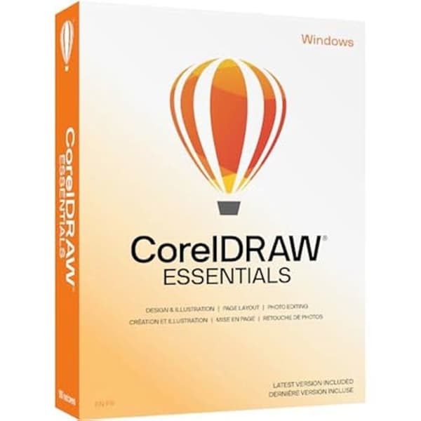 Corel CorelDRAW Essentials 2024, Grafisk design, 1 enhet, Postleverans