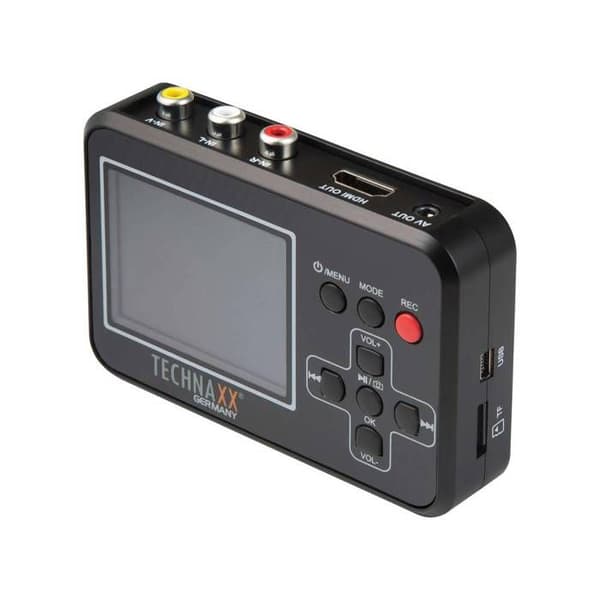 Technaxx TX-182 Video Digitizer Livestream-funktion, Plug and Play, Processing Software