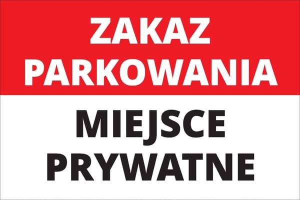LAUTANEN Pysäköinti kielletty 20x30 cm PVC T040