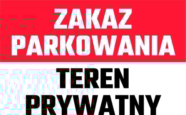 LAUTANEN Pysäköinti kielletty 20x30 cm PVC T033