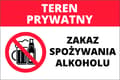 Pikkukuva 1 / 4: LAUTASET Kielto Alkoholi 20x30 cm PVC T024