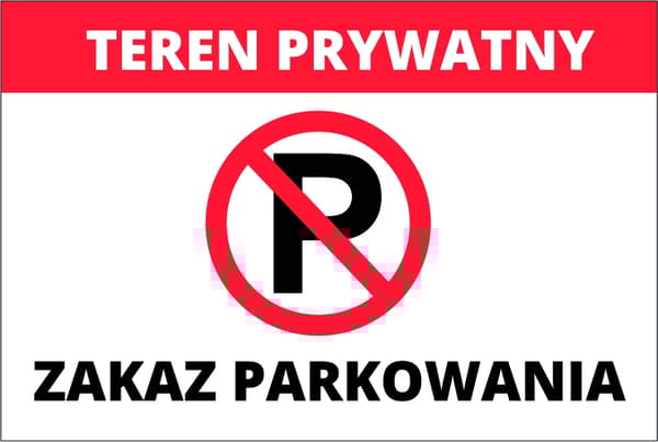 LAUTANEN Pysäköinti kielletty 20x30 cm PVC T023