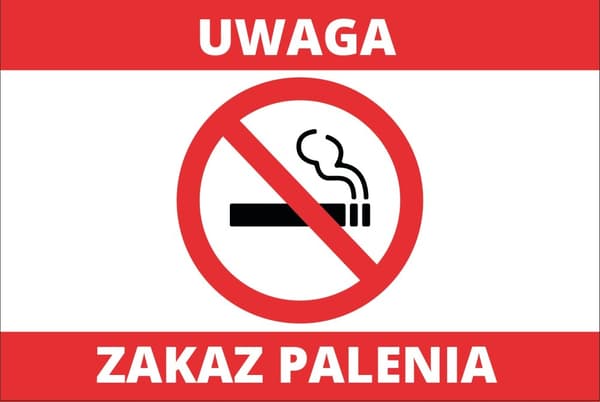 Tupakointi kielletty -kyltti 20x30 cm PVC T010