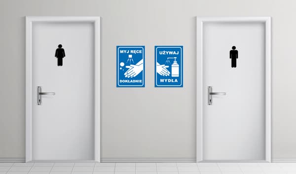 LAUTA LAUTA Pese kätesi WC 20x30 cm PVC T052