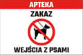 Pikkukuva 1 / 4: LAUTANEN Apteekin kielto 20x30cm PVC T051