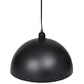 Miniatyrbild 6 av 9: vidaXL Taklampa 2 st höjdjusterbar halvrund svart