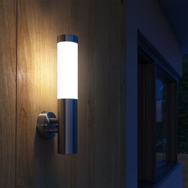 vidaXL Utebelysning Savona vägglampa 2-pack