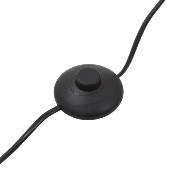vidaXL standerlampe med stålfod 135 cm beige