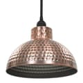 Miniatyrbillede 6 af 8: vidaXL loftlamper halvkugle 2 stk. kobberfarvet