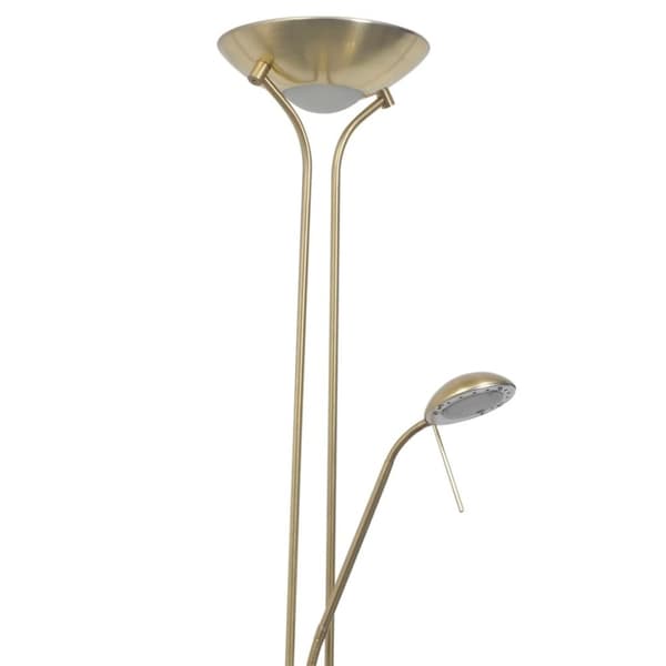 vidaXL Himmennettävä lattiavalaisin LED 23 W