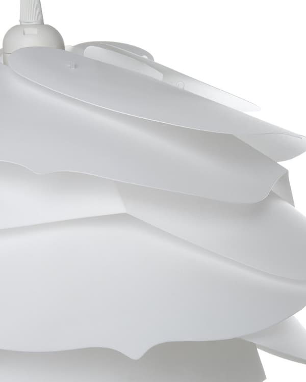 Riippuvalaisin valkoinen 41 x 113 x 41 cm muovi metalli ruusun muotoinen max 60W