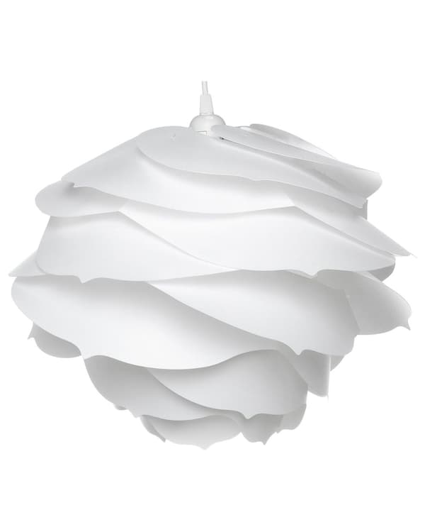 Riippuvalaisin valkoinen 41 x 113 x 41 cm muovi metalli ruusun muotoinen max 60W