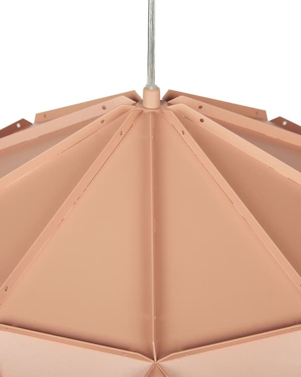 Riippuvalaisin persikanpunainen 45 x 120 x 45 cm metalli PVC kartio teollinen moderni max 40W