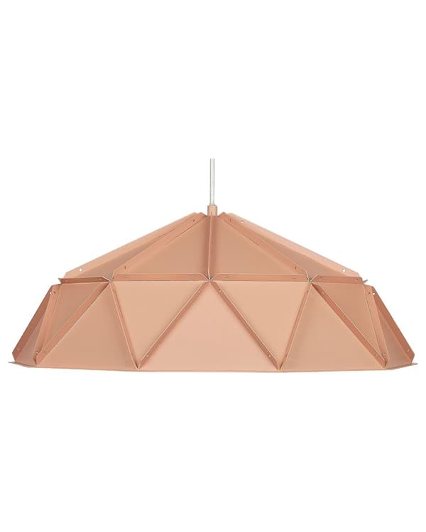 Riippuvalaisin persikanpunainen 45 x 120 x 45 cm metalli PVC kartio teollinen moderni max 40W