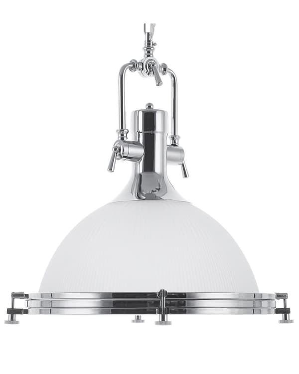 Riippuvalaisin valkoinen 38 x 94 x 38 lasi PVC metalli pyöreä moderni teollinen max 40W