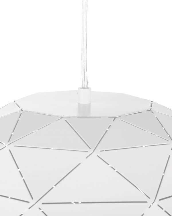 Riippuvalaisin valkoinen 30 x 120 x 30 cm metalli pyöreä minimalistinen skandinaavinen max 40W
