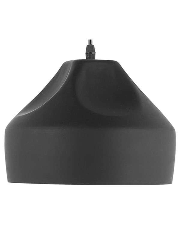 Riippuvalaisin musta 22 x 118 x 22 cm metalli PVC kellomainen moderni max 40W