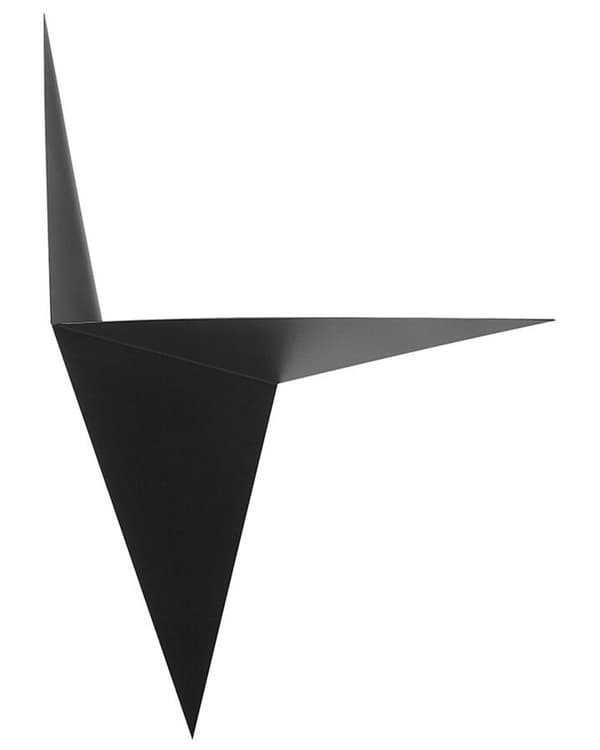 Modern Svart Metall Vägglampa