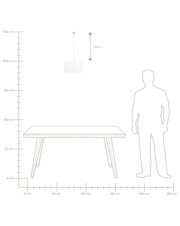Pendel Hvid og Kobber Stof Klokke Form Moderne Stil