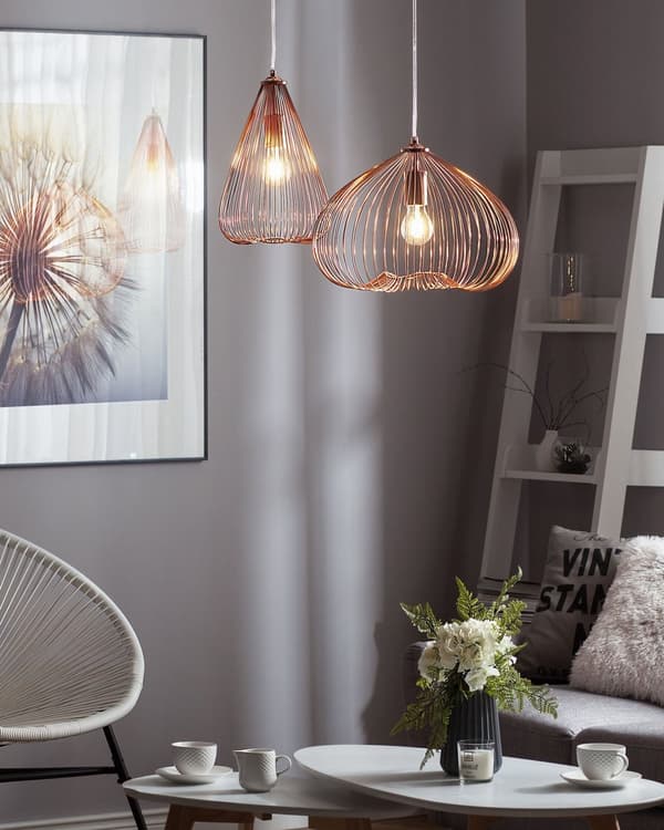 Hængende Loftlampe Vedhængslampe Geometrisk Skærm Metal Industrielt Design
