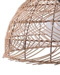 Miniatyrbillede 7 af 10: Pendel Flet rattan Klokkeform Hængende lys