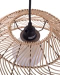 Miniatyrbillede 8 af 10: Pendel Flet rattan Klokkeform Hængende lys