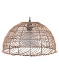 Miniatyrbillede 1 af 10: Pendel Flet rattan Klokkeform Hængende lys